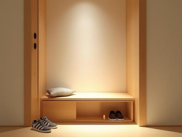 ベンチになるシューズボックス