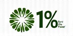 1% for the Planetロゴ